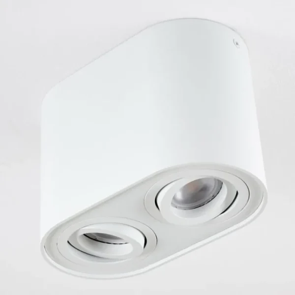 hofstein Plafonnier Quimper Blanc, 2 lumières* Lampes Modernes