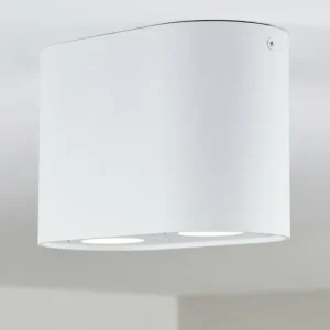 hofstein Plafonnier Quimper Blanc, 2 lumières* Lampes Modernes