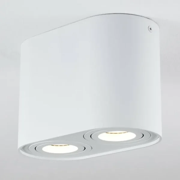 hofstein Plafonnier Quimper Blanc, 2 lumières* Lampes Modernes