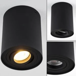 hofstein Plafonnier Quimper Noir, 1 lumière* Lampes Modernes