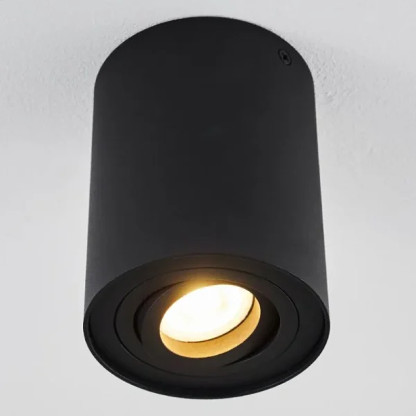 hofstein Plafonnier Quimper Noir, 1 lumière* Lampes Modernes