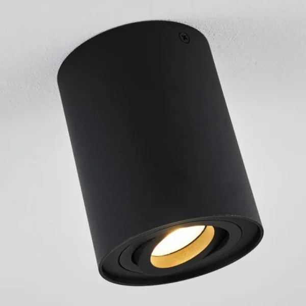 hofstein Plafonnier Quimper Noir, 1 lumière* Lampes Modernes