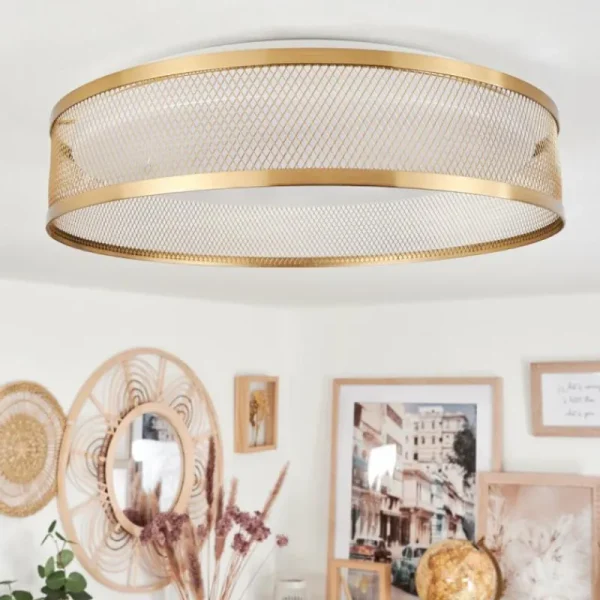 hofstein Plafonnier Quintinha LED Blanc, 1 lumière* Lampes Modernes