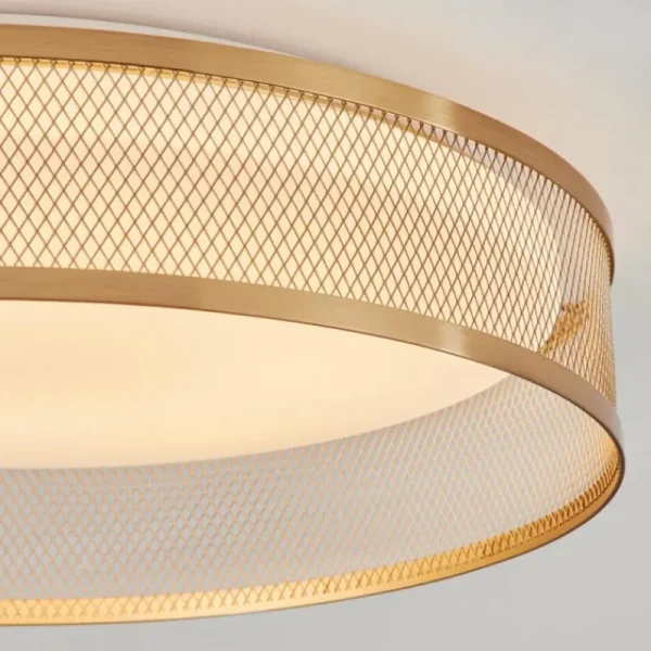 hofstein Plafonnier Quintinha LED Blanc, 1 lumière* Lampes Modernes