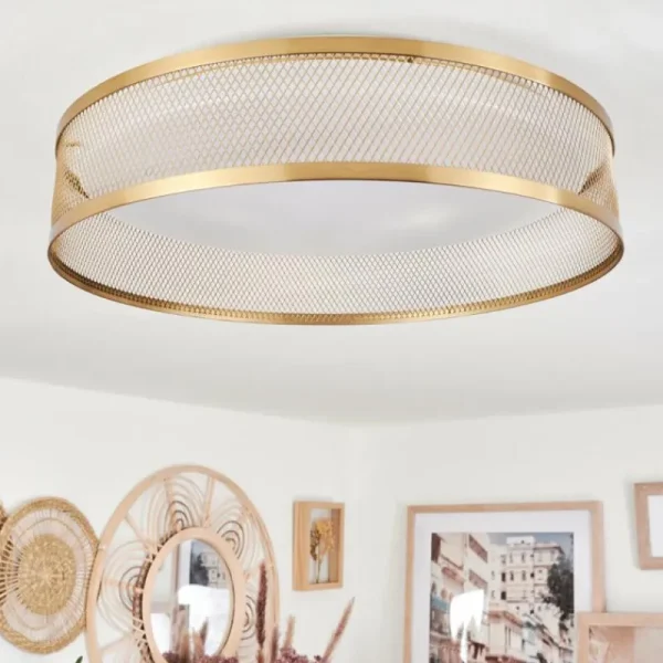 hofstein Plafonnier Quintinha LED Blanc, 1 lumière* Lampes Modernes