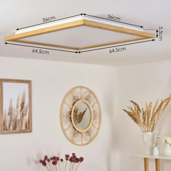 hofstein Plafonnier Raimea LED Blanc, 1 lumière* Lampes Modernes