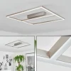 hofstein Plafonnier Rauma LED Nickel mat, 1 lumière* Lampes Modernes