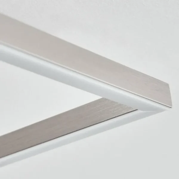 hofstein Plafonnier Rauma LED Nickel mat, 1 lumière* Lampes Modernes