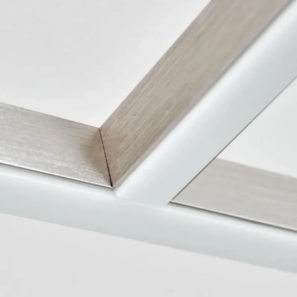 hofstein Plafonnier Rauma LED Nickel mat, 1 lumière* Lampes Modernes