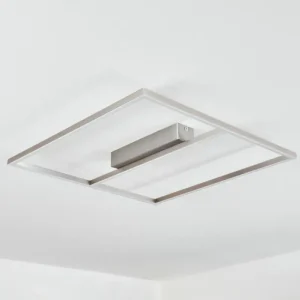 hofstein Plafonnier Rauma LED Nickel mat, 1 lumière* Lampes Modernes