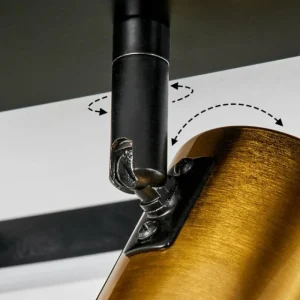 hofstein Plafonnier Reboleiro LED Noir, 3 lumières* Lampes Modernes