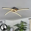 hofstein Plafonnier Rheinfelden LED Noir, 1 lumière* Lampes Modernes