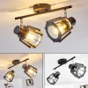 hofstein Plafonnier Rieti Noir, 2 lumières* Lampes Modernes