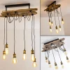 hofstein Plafonnier Rimforsa Brun, Laiton, Rouille, 6 lumières* Lampes Modernes