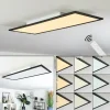 hofstein Plafonnier Ringuelet LED Blanc, 1 lumière, Télécommandes* Lampes Modernes