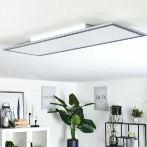 hofstein Plafonnier Ringuelet LED Blanc, 1 lumière, Télécommandes* Lampes Modernes