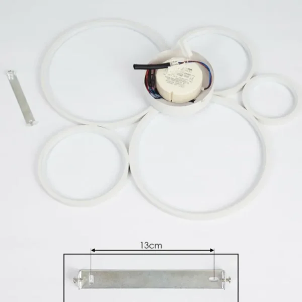 hofstein Plafonnier Rodekro Blanc, 1 lumière* Lampes Modernes