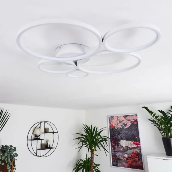 hofstein Plafonnier Rodekro Blanc, 1 lumière* Lampes Modernes