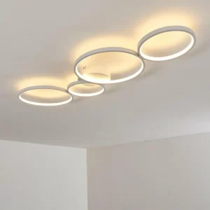 hofstein Plafonnier Rodekro LED Blanc, 1 lumière* Lampes Modernes