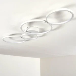 hofstein Plafonnier Rodekro LED Blanc, 1 lumière* Lampes Modernes