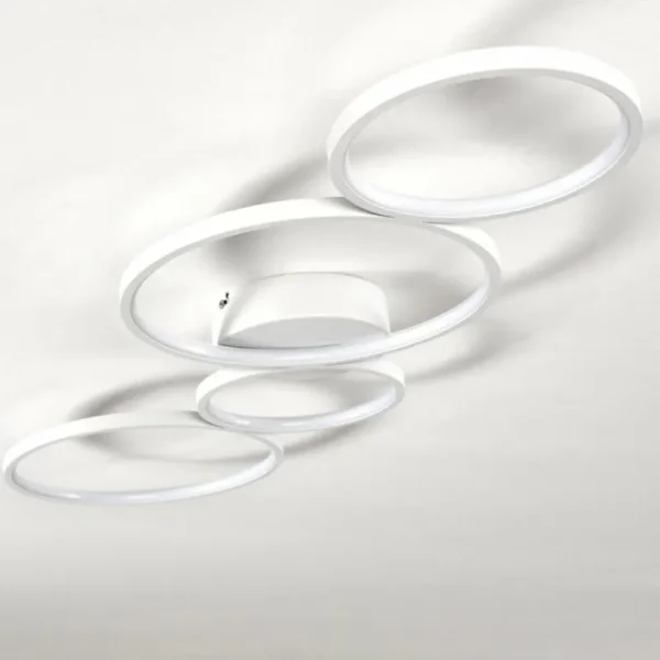 hofstein Plafonnier Rodekro LED Blanc, 1 lumière* Lampes Modernes