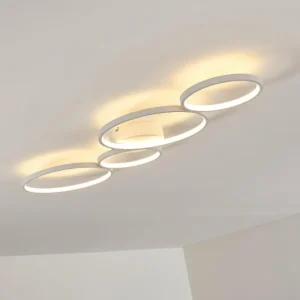 hofstein Plafonnier Rodekro LED Blanc, 1 lumière* Lampes Modernes