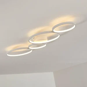 hofstein Plafonnier Rodekro LED Blanc, 1 lumière* Lampes Modernes