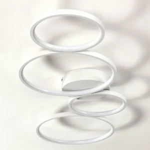 hofstein Plafonnier Rodekro LED Blanc, 1 lumière* Lampes Modernes