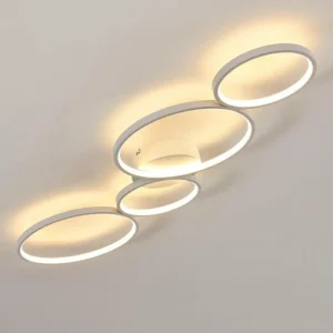 hofstein Plafonnier Rodekro LED Blanc, 1 lumière* Lampes Modernes