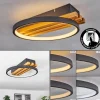 hofstein Plafonnier Rodekro LED Écru, Noir, 1 lumière* Lampes Modernes
