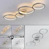 hofstein Plafonnier Rodekro LED Nickel mat, 4 lumières* Lampes Modernes