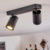 hofstein Plafonnier Rubeltein Noir, 2 lumières* Lampes Modernes