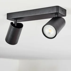 hofstein Plafonnier Rubeltein Noir, 2 lumières* Lampes Modernes