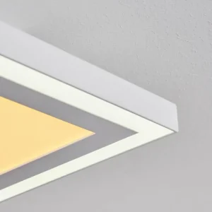 hofstein Plafonnier Salamo LED Blanc, 2 lumières* Lampes Modernes