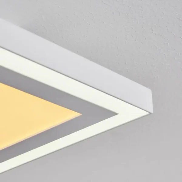 hofstein Plafonnier Salamo LED Blanc, 2 lumières* Lampes Modernes