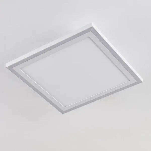 hofstein Plafonnier Salamo LED Blanc, 2 lumières* Lampes Modernes
