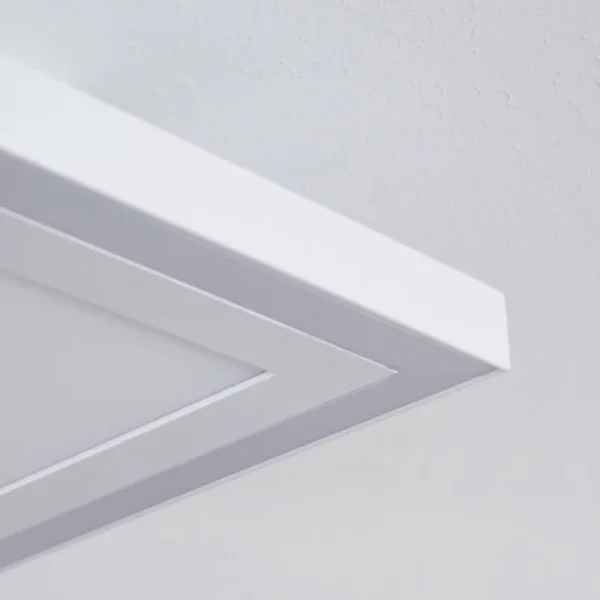 hofstein Plafonnier Salamo LED Blanc, 2 lumières* Lampes Modernes