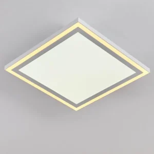 hofstein Plafonnier Salamo LED Blanc, 2 lumières* Lampes Modernes
