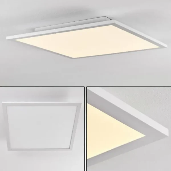 hofstein Plafonnier Salmi LED Blanc, 1 lumière* Lampes Modernes