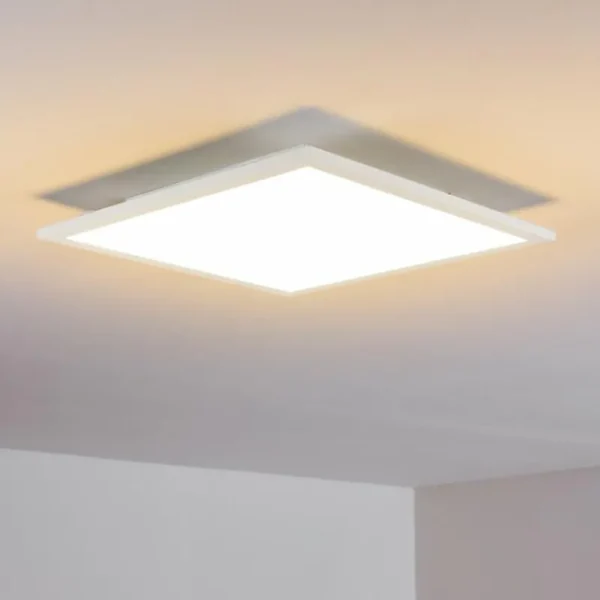 hofstein Plafonnier Salmi LED Blanc, 1 lumière* Lampes Modernes