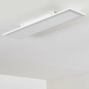 hofstein Plafonnier Salmi LED Blanc, 1 lumière, Télécommandes* Lampes Modernes