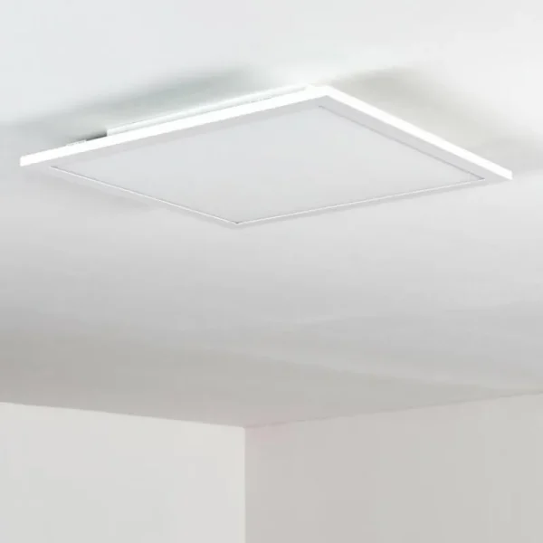 hofstein Plafonnier Salmi LED Blanc, 1 lumière* Lampes Modernes