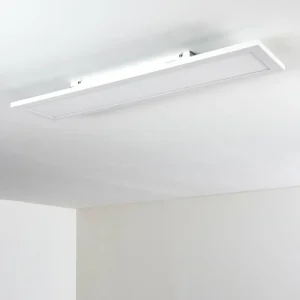 hofstein Plafonnier Salmi LED Blanc, 1 lumière, Télécommandes* Lampes Modernes