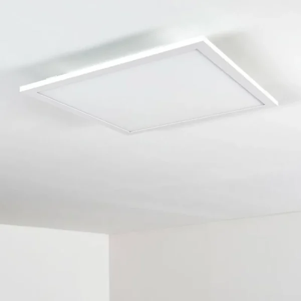 hofstein Plafonnier Salmi LED Blanc, 1 lumière* Lampes Modernes
