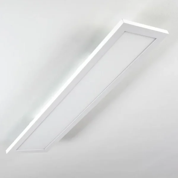 hofstein Plafonnier Salmi LED Blanc, 1 lumière, Télécommandes* Lampes Modernes