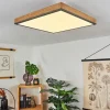 hofstein Plafonnier Salmi LED Couleur bois, Noir, Blanc, 1 lumière* Lampes Modernes