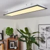 hofstein Plafonnier Salmi LED Noir, Blanc, 1 lumière* Lampes Modernes
