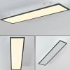 hofstein Plafonnier Salmi LED Noir, Blanc, 1 lumière* Lampes Modernes