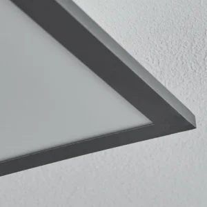 hofstein Plafonnier Salmi LED Noir, Blanc, 1 lumière* Lampes Modernes