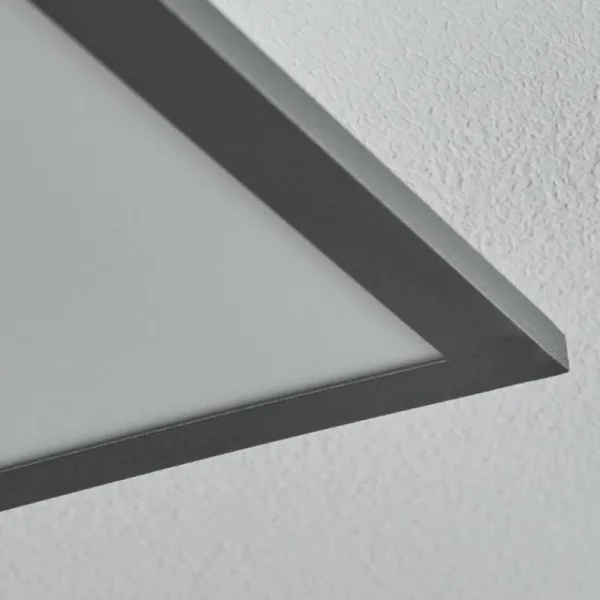 hofstein Plafonnier Salmi LED Noir, Blanc, 1 lumière* Lampes Modernes